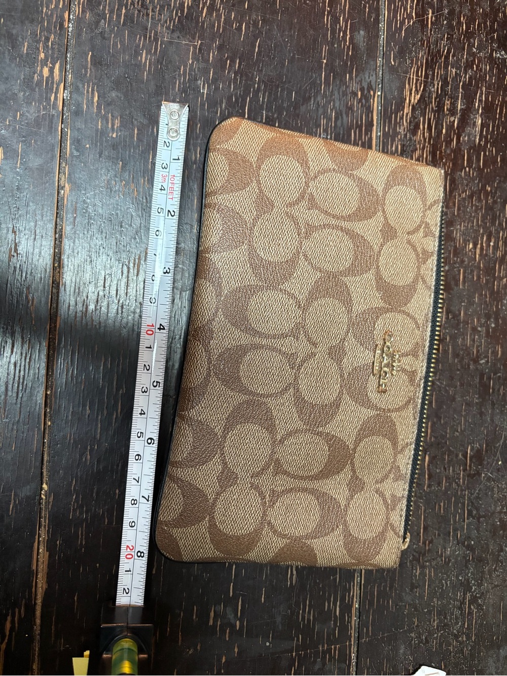 coach wristlet wallet